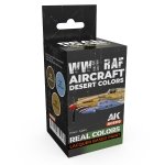 AK Interactive RCS110 WWII RAF Aircraft Desert Colors 3x17ml