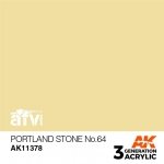 AK Interactive AK11378 Portland Stone No.64 17ml
