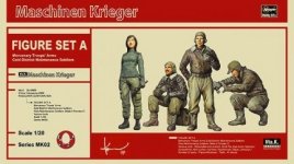 Hasegawa MK02 (64002) Ma.K. FIGURE SET A (Mercenary Troops' Arms Cold District Maintenance Soldiers)