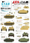 Star Decals 35-C1040 Axis/Eastern European StuG III (2) 1/35