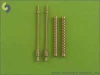 Master AM-24-002 German aircraft machine gun MG 17 barrels (2pcs) (1:24)
