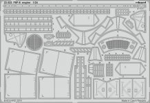 Eduard 23033 F6F-5 engine AIRFIX 1/24