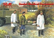 ICM 35551 Soviet Medical Personel (1943-1945) (1:35)