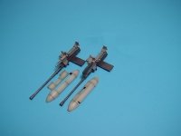 Aires 4169 Ju 87G 2 x 3,7 cm Bordkanone pods 1/48 Hasegawa
