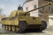 Hobby Boss 84506 German Sd.Kfz.171 PzKpfw Ausf A w/ Zimmerit 1/35