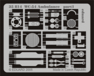Eduard 35814 WC-54 Ambulance 1:35 Italeri