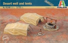 Italeri 6148 Desert well and tents 1/72