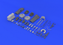 Eduard 632025 Bf 109G-6 engine 1/32 (Revel)