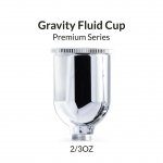 Gaahleri 44254 20 ml Airbrush Mirror-Level Gravity Fluid Airbrush Cup for Mobius TG (Premium Series)