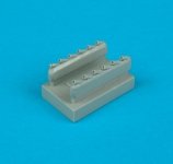Quickboost QB48054 P-51D Mustang exhaust 1/48