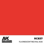 AK Interactive RC837 Fluorescent Red RAL 3026 17 ml