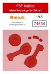Omask 74834 F6F Hellcat wheel bay plugs (for Eduard) 1/48