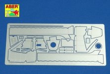 Aber 35160 Blotniki do SD.Kfz. 250 252 253 Alte - wczesny (DRA) (1:35)