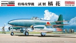 Fine Molds FC01 IJN Prototype Jet Aircraft Nakajima Kikka 1/48