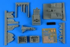Aires 2264 A-1J Skyraider cockpit set 1/32 Zoukei Mura