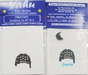 Yahu YMA7265 Ju-87 B-2 (Zvezda) 1:72