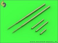 Master AM-48-091 MiG-17PF (Fresco D) - 23mm gun barrels set & Pitot Tubes (1:48)