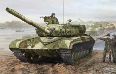 Trumpeter 01579 Soviet T-64A MOD 1981 (1:35)