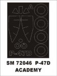 Montex SM72046 P-47D ACADEMY