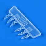 Quickboost QB49095 Bf 109K clear position lights (with light bulb) Eduard 1/48