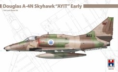 Hobby 2000 48039 Douglas A-4N Skyhawk AYIT Early ( Hasegawa + CARTOGRAF + MASKI + 3D Print ) 1/48