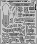Eduard 53228 German Submarine Type VIIC/41 REVELL 1/350