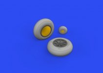 Eduard 632180 Hawk 81-A2 wheels GREAT WALL HOBBY 1/32