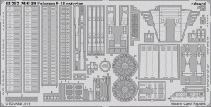 Eduard 48787 MiG-29 9-13 exterior 1/48 GREAT WALL HOBBY