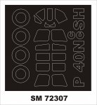 Montex SM72307 P-40N SPECIAL HOBBY 1/72