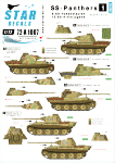 Star Decals 72-A1007 SS-Panthers (1) 1/72