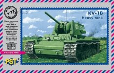 PST 72014 KV-1B Heavy tank 1/72