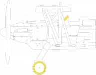 Eduard EX764 Ar 68F for Roden 1/48