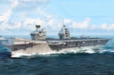 Trumpeter 06751 Queen Elizabeth Aircraft Carrier 1/700