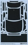 Tamiya 12658 Subaru BRZ Carbon Decal 1/24