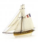 ARTESANIA LATINA 22401 Le Renard - kuter piracki 1/50