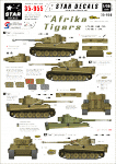 Star Decals 35-955 Afrika Tigers  2 1/35