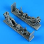 Aerobonus 320156 Soviet Pilot and Trainer Pilot with ej. seat for Su-25UB for Trumpeter 1/32