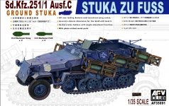 AFV Club 35091 Sd.Kfz. 251/1 ausf.C Stuka Zu Fuzz (1:35)