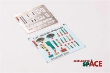 Eduard 3DL72001 Z-37 SPACE 3D for Eduard 1/72