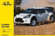 Heller 80758 Citroën DS3 WRC 1/24