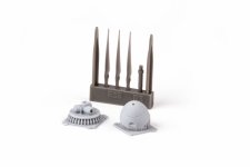 Eduard 672346 Bf 109G propeller PRINT Eduard 1/48