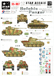 Star Decals 35-887 Befehl-Panzer mix  1/35