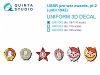 Quinta Studio QM10002 USSR pre-war awards, pt2 (until 1943) 1/10