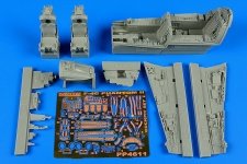 Aires 4611 F-4C Phantom II cockpit set 1/48 ACADEMY