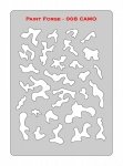 Paint Forge PFST008M STENCIL - CAMO