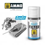 Ammo of Mig 0805 ACRYLIC FILTER Medium Grey 15 ml