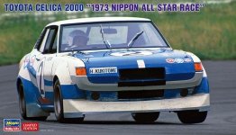Hasegawa 20620 Toyota Celica 2000 1973 Nippon All Star Race 1/24