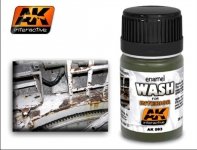 AK Interactive AK093 interior wash 35 ml