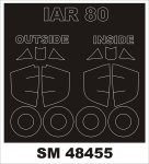 Montex SM48455 IAR-80 HOBBY BOSS 1/48