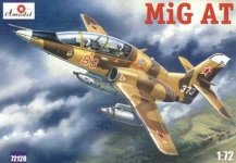 A-Model 72128 MiG-AT (late) Russian trainer aircraft 1:72